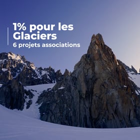1% pour les glaciers
