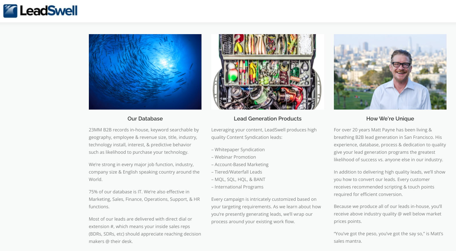 More about LeadSwell