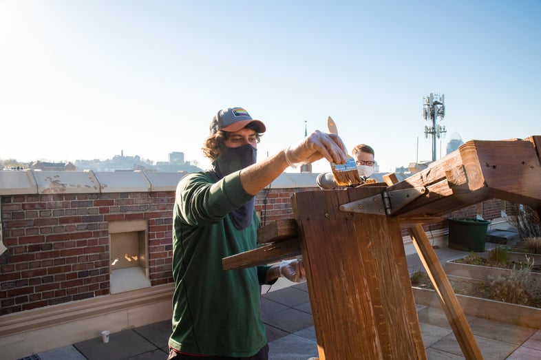 Rothenburg Rooftop Garden - Volunteering - MadTree Brewing Co. (33 of 62)